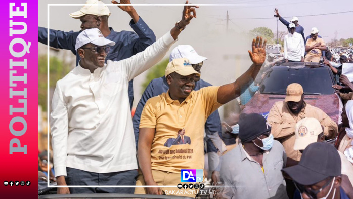 Présidentielle 2024 : Le Ministre Maire de Thiadiaye, Me Oumar Youm, draine une marée humaine pour le président Amadou Bâ Présidentielle 2024 : Le Ministre Maire de Thiadiaye, Me Oumar Youm, draine une marée humaine pour le président Amadou Bâ