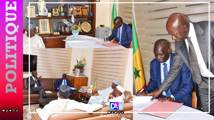 Respect de la charte des priorités et d’engagements du secteur privé: Le MFB Moustapha Ba signe pour Amadou Bâ Respect de la charte des priorités et d’engagements du secteur privé: Le MFB Moustapha Ba signe pour Amadou Bâ