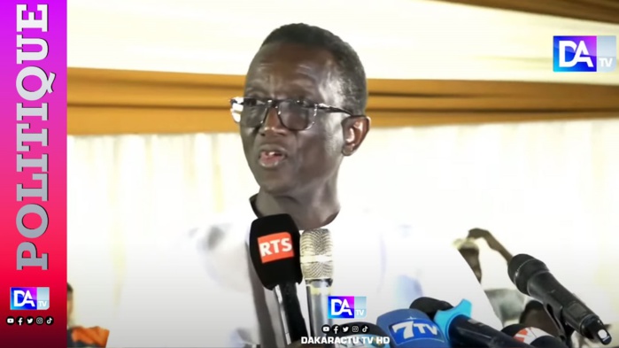 Amadou Bâ : « Élu président, je compte mettre en place un gouvernement d’unité bâti sur les valeurs de la République, la démocratie et les libertés…»