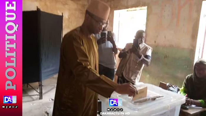 KOLDA : Après son vote, Moussa Baldé salue le rush dans les centres et appelle au calme... KOLDA : Après son vote, Moussa Baldé salue le rush dans les centres et appelle au calme...
