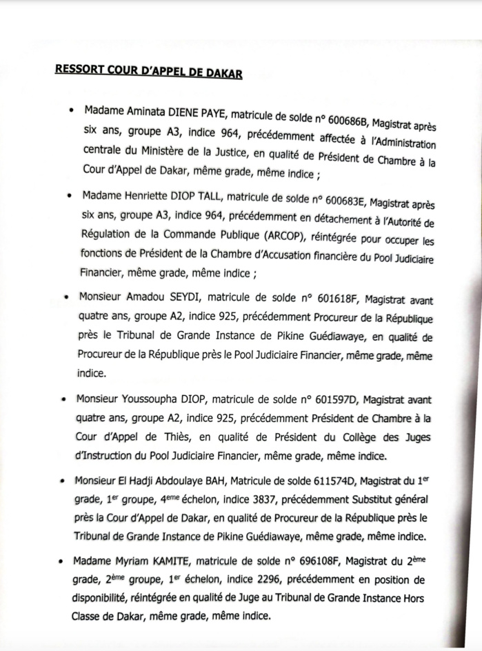 Conseil supérieur de la magistrature : Voici les mesures prises par le chef de l’Etat à l’issue de la réunion ce vendredi