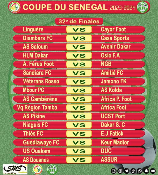 32ème coupe du Sénégal : Le détenteur du trophée (Jaraaf) se rend à Ziguinchor