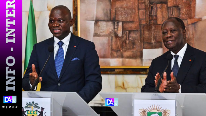 A Abidjan, le président de transition du Gabon plaide pour une "levée des sanctions" de l'UA A Abidjan, le président de transition du Gabon plaide pour une "levée des sanctions" de l'UA