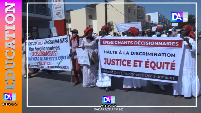 Education : le collectif des enseignants décisionnaires exigent l’équilibrage entre les enseignants