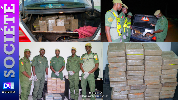Trafic de drogue: Une saisie record de 1137,6 kg de cocaïne d’une contrevaleur de 91 milliards de francs CFA opérée par la douane sénégalaise