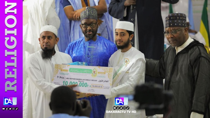 Grand Prix International Cheikh Ibrahim Niass pour le récital du SAINT CORAN : le Bangladesh premier du podium Grand Prix International Cheikh Ibrahim Niass pour le récital du SAINT CORAN : le Bangladesh premier du podium