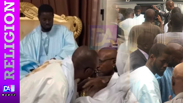 TOUBA- Les premières images du Chef de l’Etat dans la cité … Le fils de Ndiaganiao dans la résidence du Khalife, pieds nus … TOUBA- Les premières images du Chef de l’Etat dans la cité … Le fils de Ndiaganiao dans la résidence du Khalife, pieds nus …