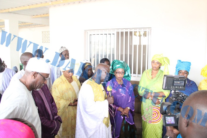 ​Après l’étape de Touba, les petites-filles de Serigne Touba étaient aujourd’hui à la mosquée de Mazalikoul Jinnan