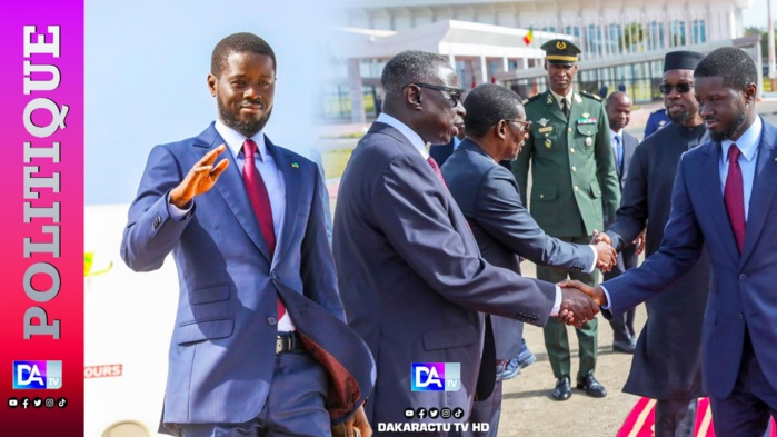 Visite présidentielle: Le chef de l’Etat, Bassirou Diomaye Faye a quitté Dakar pour la Mauritanie Visite présidentielle: Le chef de l’Etat, Bassirou Diomaye Faye a quitté Dakar pour la Mauritanie
