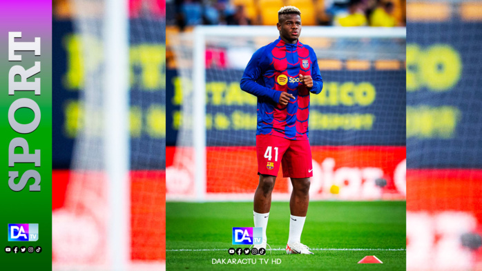 FC Barcelone : Le défenseur Mikayil Faye, en passe de prolonger son contrat et de rejoindre l’équipe A !