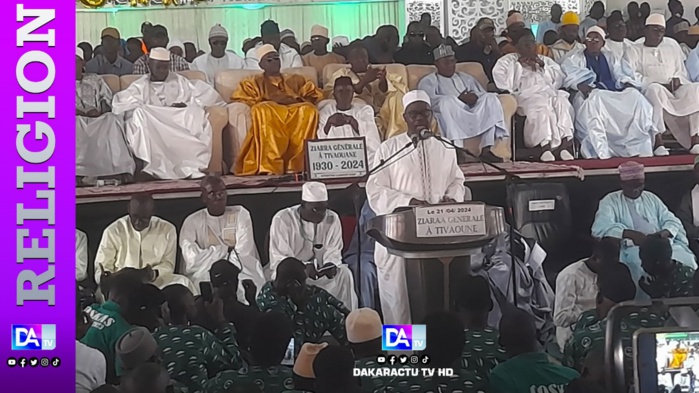94e édition de la Ziarra générale : "Képeu kou beugua mogne pépe Sénégal, té doothia boolé pépe El Hadj Malick, sa mogne dina yakhou" (Serigne Moustapha Sy Al Amine). 94e édition de la Ziarra générale : "Képeu kou beugua mogne pépe Sénégal, té doothia boolé pépe El Hadj Malick, sa mogne dina yakhou" (Serigne Moustapha Sy Al Amine).