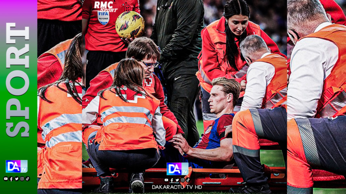 Football : Fin de saison pour Frankie de Jong Football : Fin de saison pour Frankie de Jong