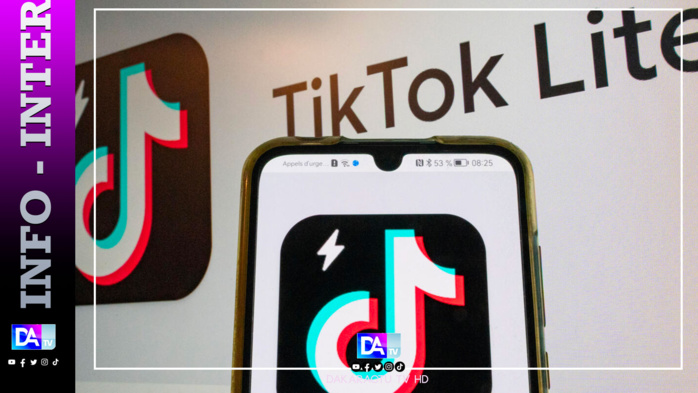 TikTok Lite : La commission européenne évoque « un risque grave » pour la santé mentale