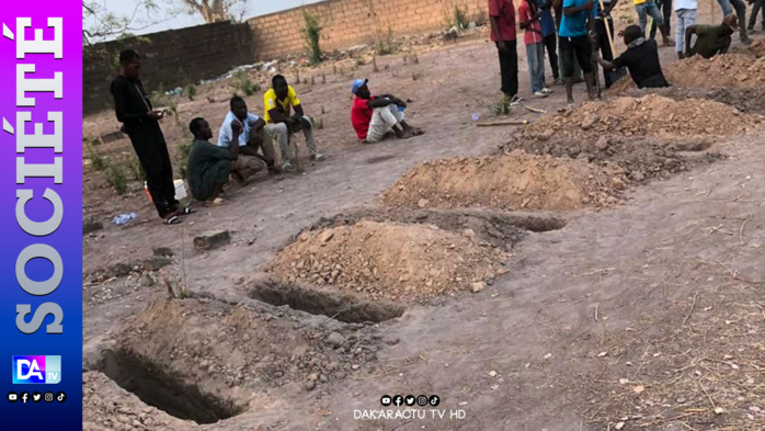 Renversement bus à Koungheul : 7 corps sans vie de guineens enterrés sur place
