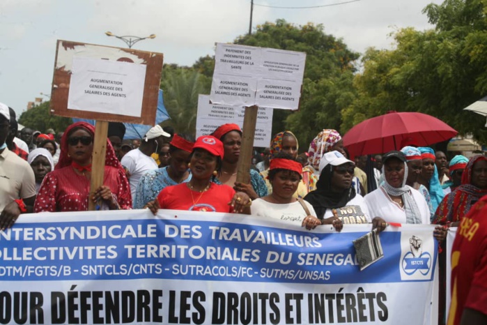 Grève des travailleurs des collectivités Territoriales : l'intersyndicale reconduit son mot d'ordre de 120h Grève des travailleurs des collectivités Territoriales : l'intersyndicale reconduit son mot d'ordre de 120h