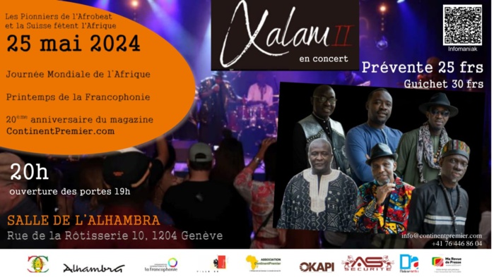Journée de l'Afrique à Genève : l'Orchestre Xalam II et le rappeur Simon Kouka attendus le 25 Mai prochain...