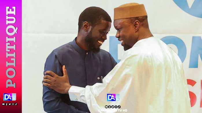 Présidence d’honneur du PASTEF: Ousmane Sonko désigne Bassirou Diomaye Faye Présidence d’honneur du PASTEF: Ousmane Sonko désigne Bassirou Diomaye Faye