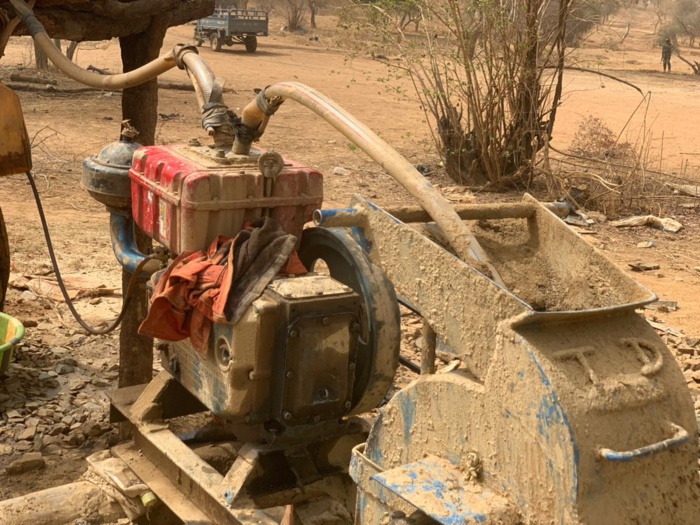 Démantèlement d'un site d'orpaillage clandestin sur la Falémé : 15 personnes de nationalités étrangères arrêtées Démantèlement d'un site d'orpaillage clandestin sur la Falémé : 15 personnes de nationalités étrangères arrêtées