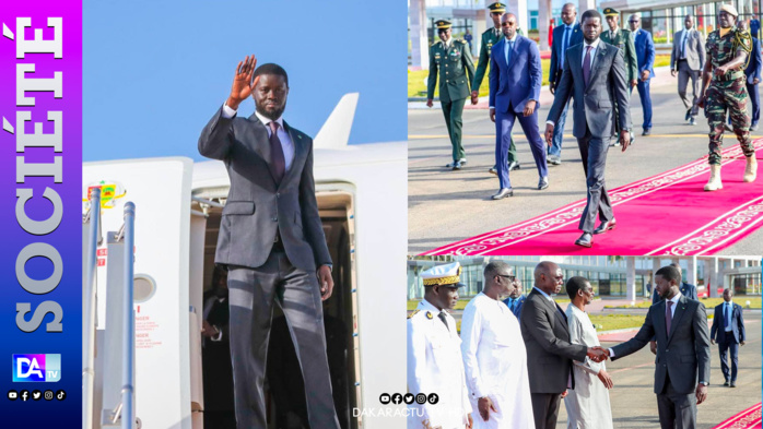 Visite d’amitié et de coopération : Le chef de l’État Bassirou Diomaye Faye a quitté Dakar pour Abidjan Visite d’amitié et de coopération : Le chef de l’État Bassirou Diomaye Faye a quitté Dakar pour Abidjan