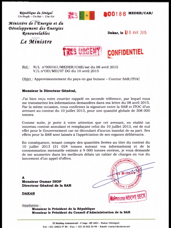 Ministère de l’Energie : Les véritables raisons du départ de Maïmouna N'doye Seck Ministère de l’Energie : Les véritables raisons du départ de Maïmouna N'doye Seck
