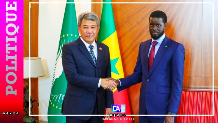 Diplomatie: Le ministre des Affaires Étrangères,Malaisien reçu en audience au Palais