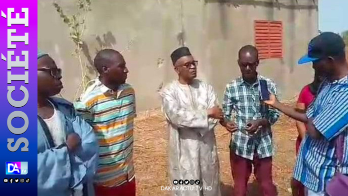 Vélingara (Kolda) : Mountaga Diao (ministre du tourisme et de l’artisanat) en visite de chantier du village artisanal.