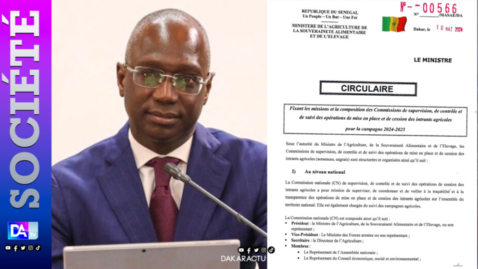 Campagne agricole 2024-2025: Le ministre de l’agriculture fixe la constitution des commissions de supervision de distribution des semences et engrais