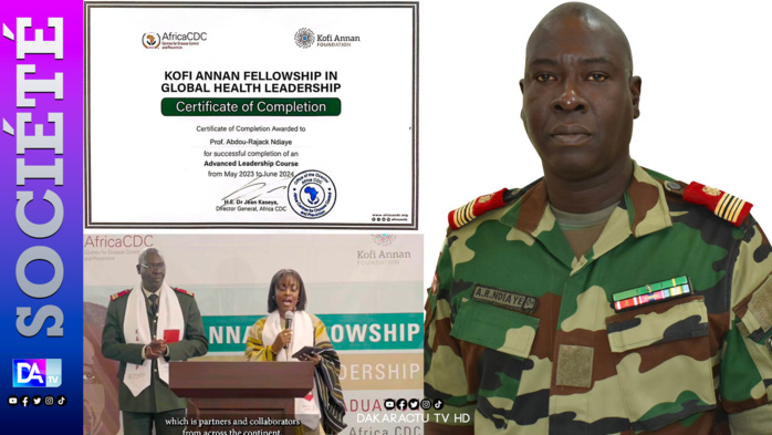 Prix Koffi Annan pour le leadership en Santé: Le Medecin-Colonel Abdou Rajack Ndiaye, lauréat de l'édition 2024