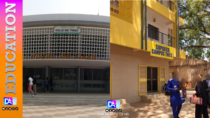 Renvoi des étudiants de la ville de Thiès: La mairie de ville répond à SUPDECO Renvoi des étudiants de la ville de Thiès: La mairie de ville répond à SUPDECO