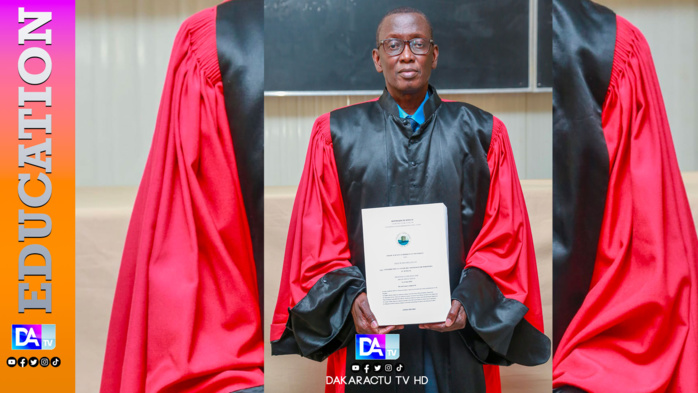 Université Gaston Berger : l’ancien directeur du CROUS, Biram Ndeck Ndiaye est devenu docteur en droit. Université Gaston Berger : l’ancien directeur du CROUS, Biram Ndeck Ndiaye est devenu docteur en droit.