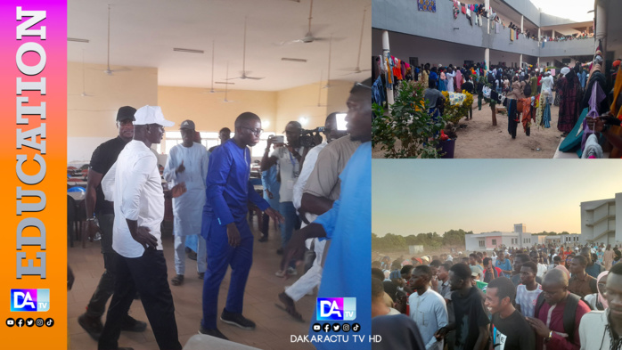 Visite à l'Université Iba Der Thiam de Thiès( UIDT): Face aux dures conditions de vie des étudiants, le ministre Dr Abdourahmane DIOUF promet des solutions dans quelques mois Visite à l'Université Iba Der Thiam de Thiès( UIDT): Face aux dures conditions de vie des étudiants, le ministre Dr Abdourahmane DIOUF promet des solutions dans quelques mois