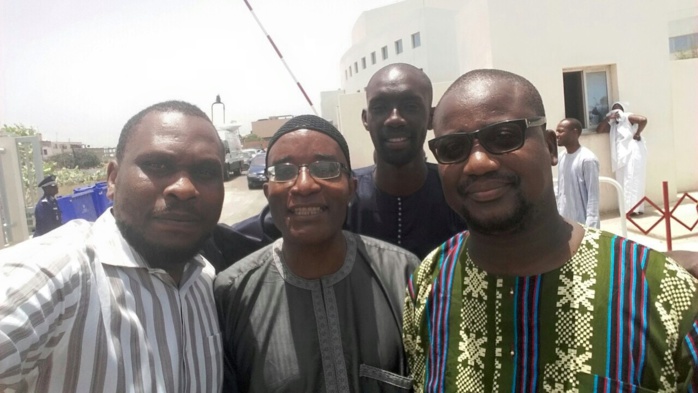 Les journalistes Alioune Badara Fall, Mamadou Seck et Mouhamed Guèye libérés. Les journalistes Alioune Badara Fall, Mamadou Seck et Mouhamed Guèye libérés.