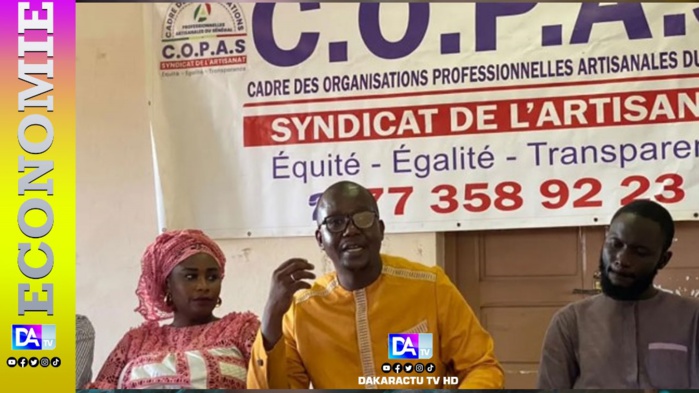 Développement de l’Artisanat: le COPAS alerte sur les réformes annoncées par le PR Bassirou Diomaye Faye Développement de l’Artisanat: le COPAS alerte sur les réformes annoncées par le PR Bassirou Diomaye Faye