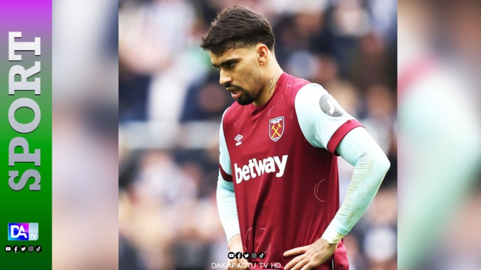 Scandale de paris sportifs : Lucas Paquetá épinglé par la Fédération anglaise de football Scandale de paris sportifs : Lucas Paquetá épinglé par la Fédération anglaise de football