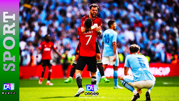 FA Cup : Manchester United s'impose contre les Citizens de Guardiola FA Cup : Manchester United s'impose contre les Citizens de Guardiola