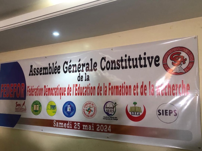 Éducation / Conditions des enseignants : La FEDEFOR intègre la CSA