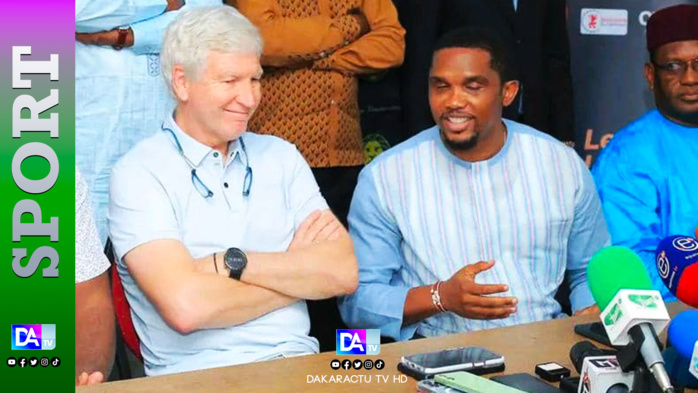 Cameroun : Samuel Eto'o et Marc Brys se réconcilient après leur vive altercation Cameroun : Samuel Eto'o et Marc Brys se réconcilient après leur vive altercation