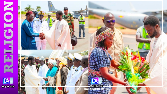 Bignona: Arrivée du PR BDF à l'aéroport de Cap Skirring, pour le Gamou de l'Imam Fansou Bodian Bignona: Arrivée du PR BDF à l'aéroport de Cap Skirring, pour le Gamou de l'Imam Fansou Bodian