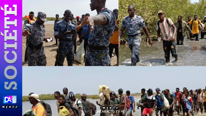 Immigration irrégulière : 105 candidats interpellés à Djilor dont 57 étrangers Immigration irrégulière : 105 candidats interpellés à Djilor dont 57 étrangers