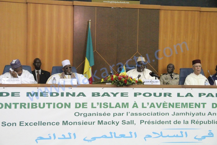 L‘ouverture de la conférence internationale sur Islam et Paix en images