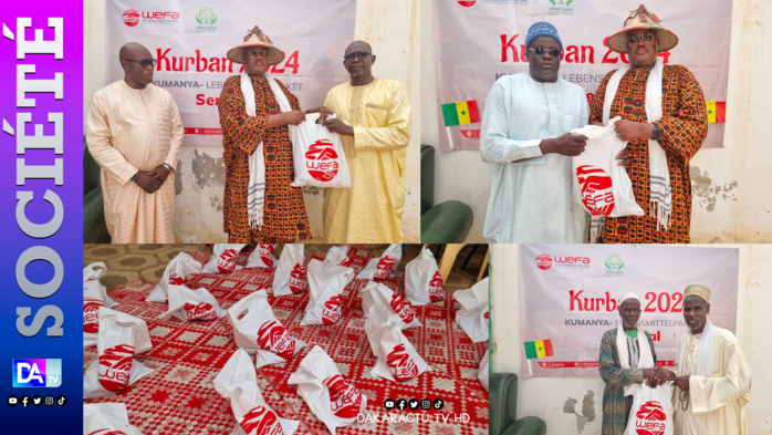 Thiès : Cheikh Ahmed Saloum Dieng et l'Ong Al Ataa font immoler des bœufs pour soulager les familles démunies Thiès : Cheikh Ahmed Saloum Dieng et l'Ong Al Ataa font immoler des bœufs pour soulager les familles démunies