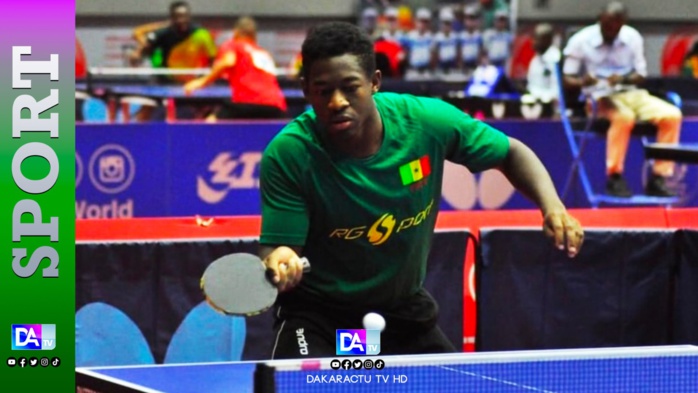 JO 2024 : Le pongiste sénégalais Ibrahima Diaw décroche sa qualification pour Paris