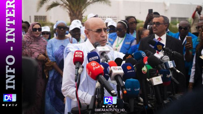Présidentielle en Mauritanie: le sortant Ghazouani en tête, le principal opposant conteste Présidentielle en Mauritanie: le sortant Ghazouani en tête, le principal opposant conteste