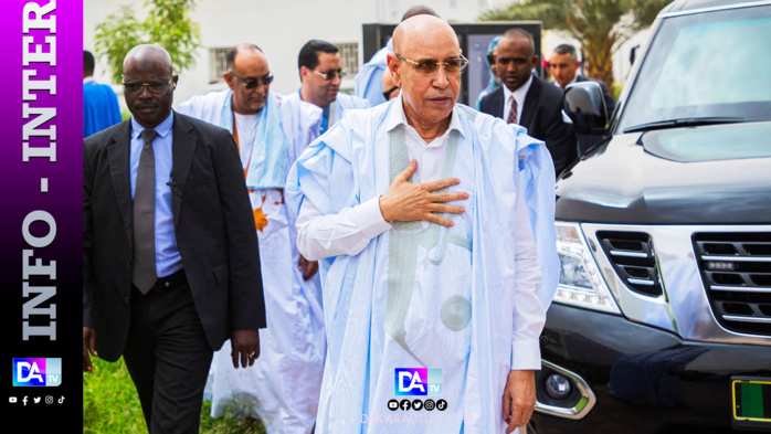 Mauritanie: Ghazouani réélu président au premier tour