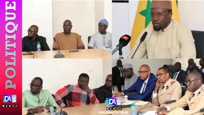 Audience à la Primature : Sonko rencontre les représentants des commerçants de Colobane Audience à la Primature : Sonko rencontre les représentants des commerçants de Colobane