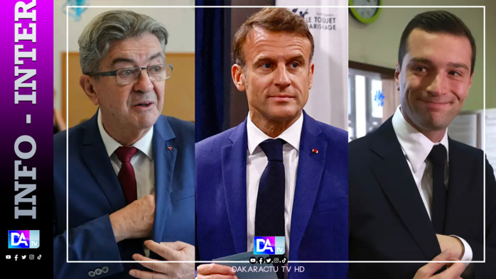 Législatives en France: la gauche devant le camp de Macron et l'extrême droite (estimations) Législatives en France: la gauche devant le camp de Macron et l'extrême droite (estimations)