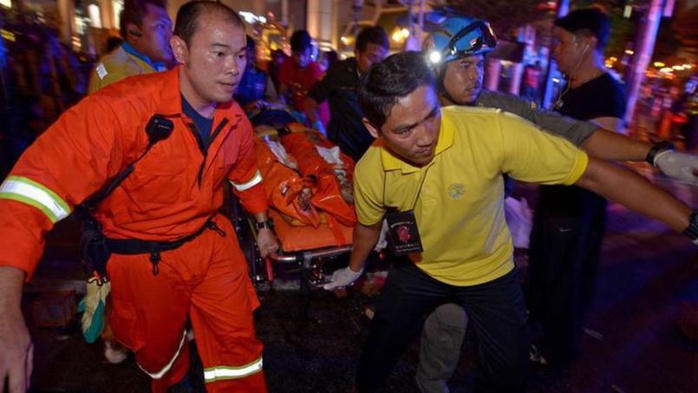 Thaïlande: au moins dix morts dans l'explosion d'une bombe à Bangkok Thaïlande: au moins dix morts dans l'explosion d'une bombe à Bangkok