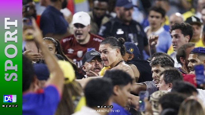 Demi-finale Copa América : La Colombie s'impose face à l'Uruguay, Darwin Nunez impliqué dans une bagarre générale Demi-finale Copa América : La Colombie s'impose face à l'Uruguay, Darwin Nunez impliqué dans une bagarre générale