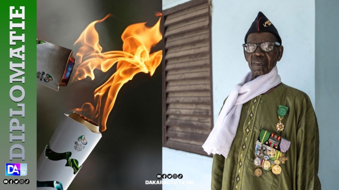JO Paris 2024: " l'ancien tirailleur Sénégalais Oumar Diémé portera la flamme olympique le 26 juillet" (Christine Fages) JO Paris 2024: " l'ancien tirailleur Sénégalais Oumar Diémé portera la flamme olympique le 26 juillet" (Christine Fages)