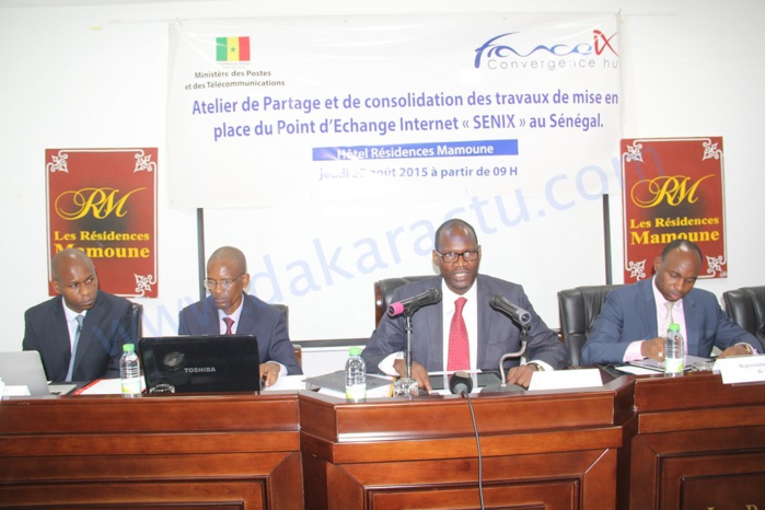 Atelier sur le SENIX : Le Sénégal vers la mise en place effective d’un point d’échange internet Atelier sur le SENIX : Le Sénégal vers la mise en place effective d’un point d’échange internet